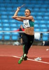 Jessica Ennis City of Sheffield), javelin, Northern Championships, Sport City Manchester